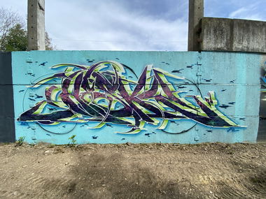 Graffiti Wall - Photo by Hesky