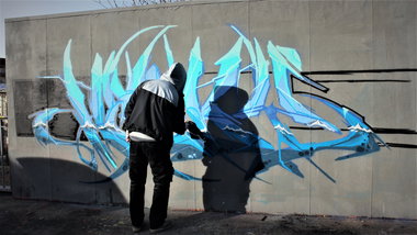 Graffiti Wall - Photo by Hesky