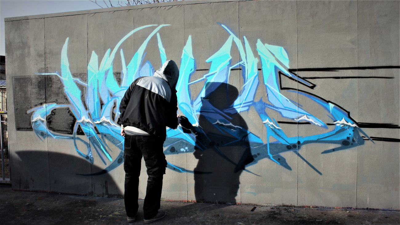 Graffiti Wall - Photo by Hesky