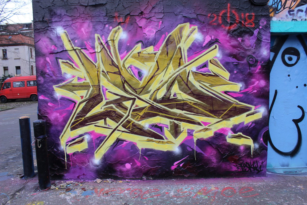 Graffiti Wall - Photo by Hesky