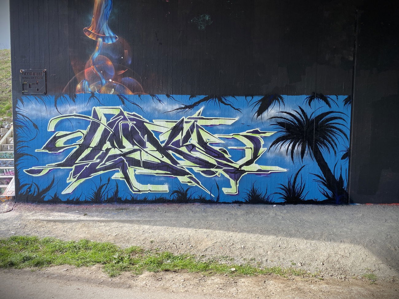 Graffiti Wall - Photo by Hesky