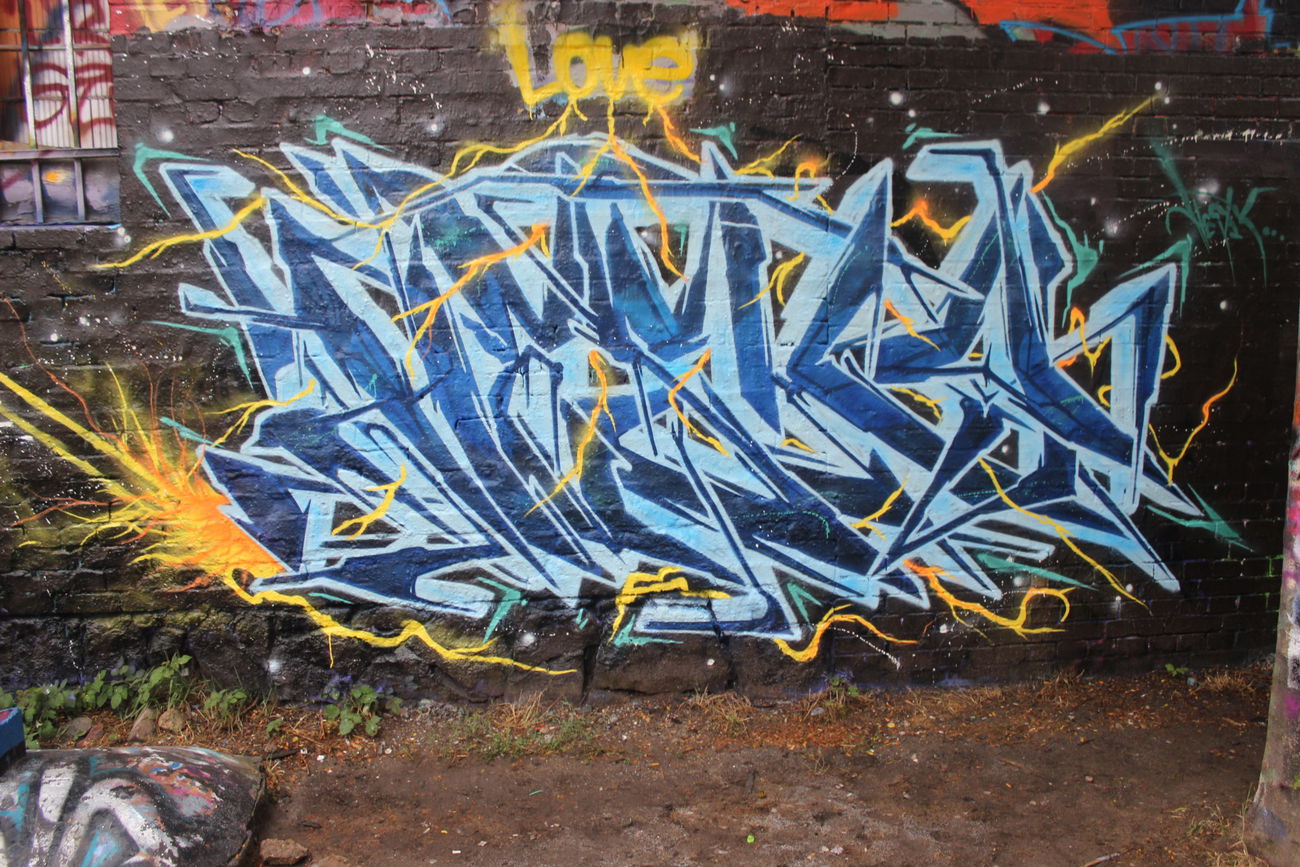 Graffiti Wall - Photo by Hesky