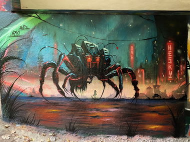 Graffiti Wall - Photo by Hesky