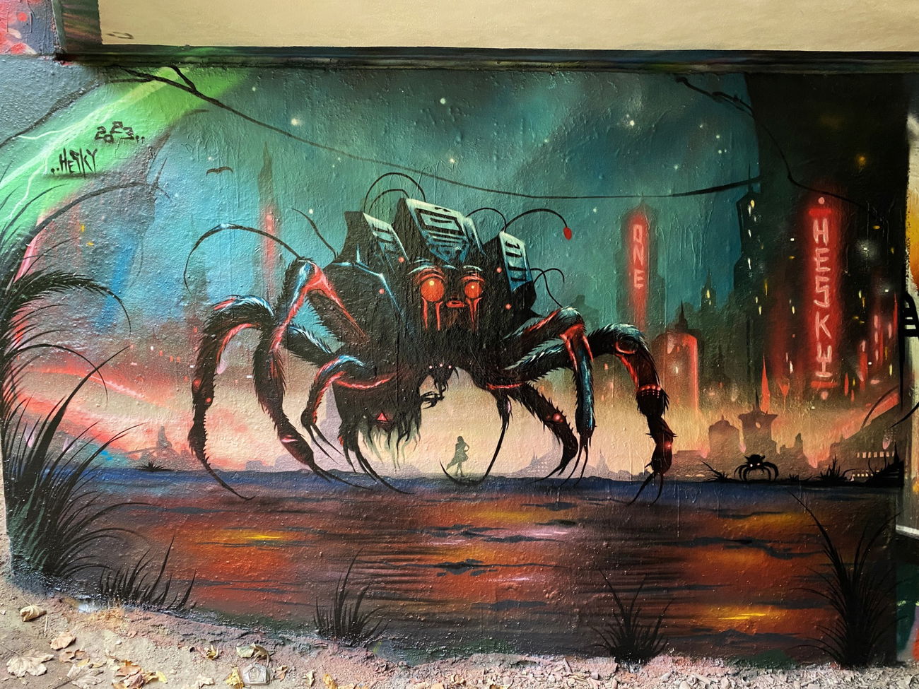 Graffiti Wall - Photo by Hesky