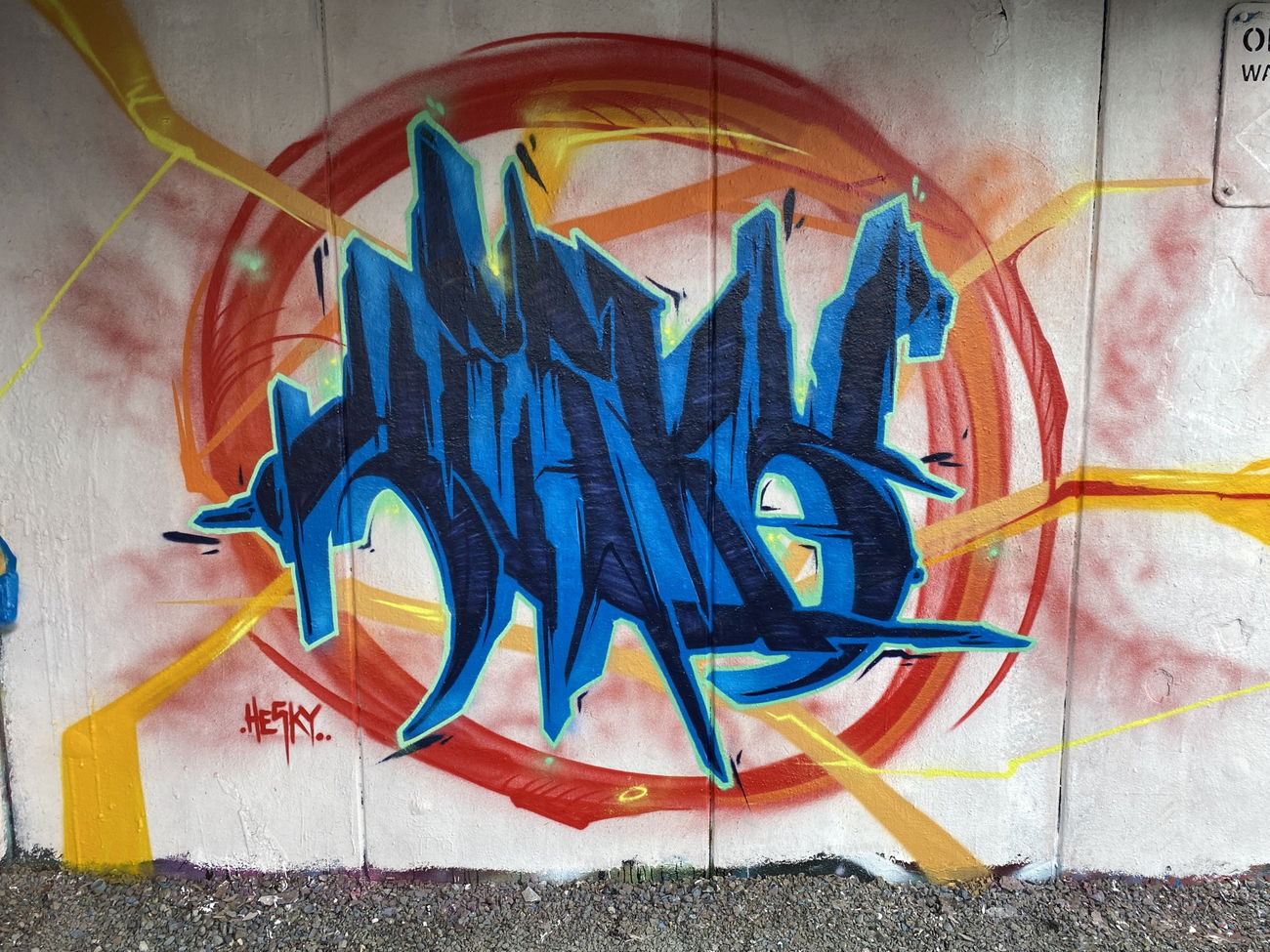 Graffiti Wall - Photo by Hesky