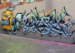 Graffiti Wall - Photo by Hesky