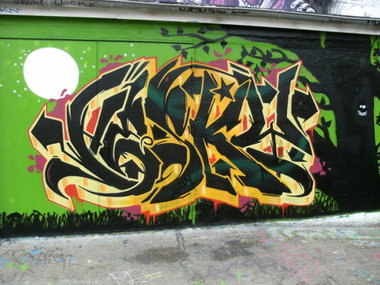 Graffiti Wall - Photo by Hesky