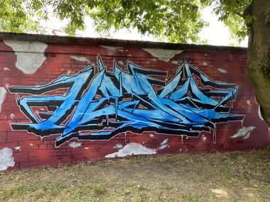 Graffiti Wall - Photo by Hesky