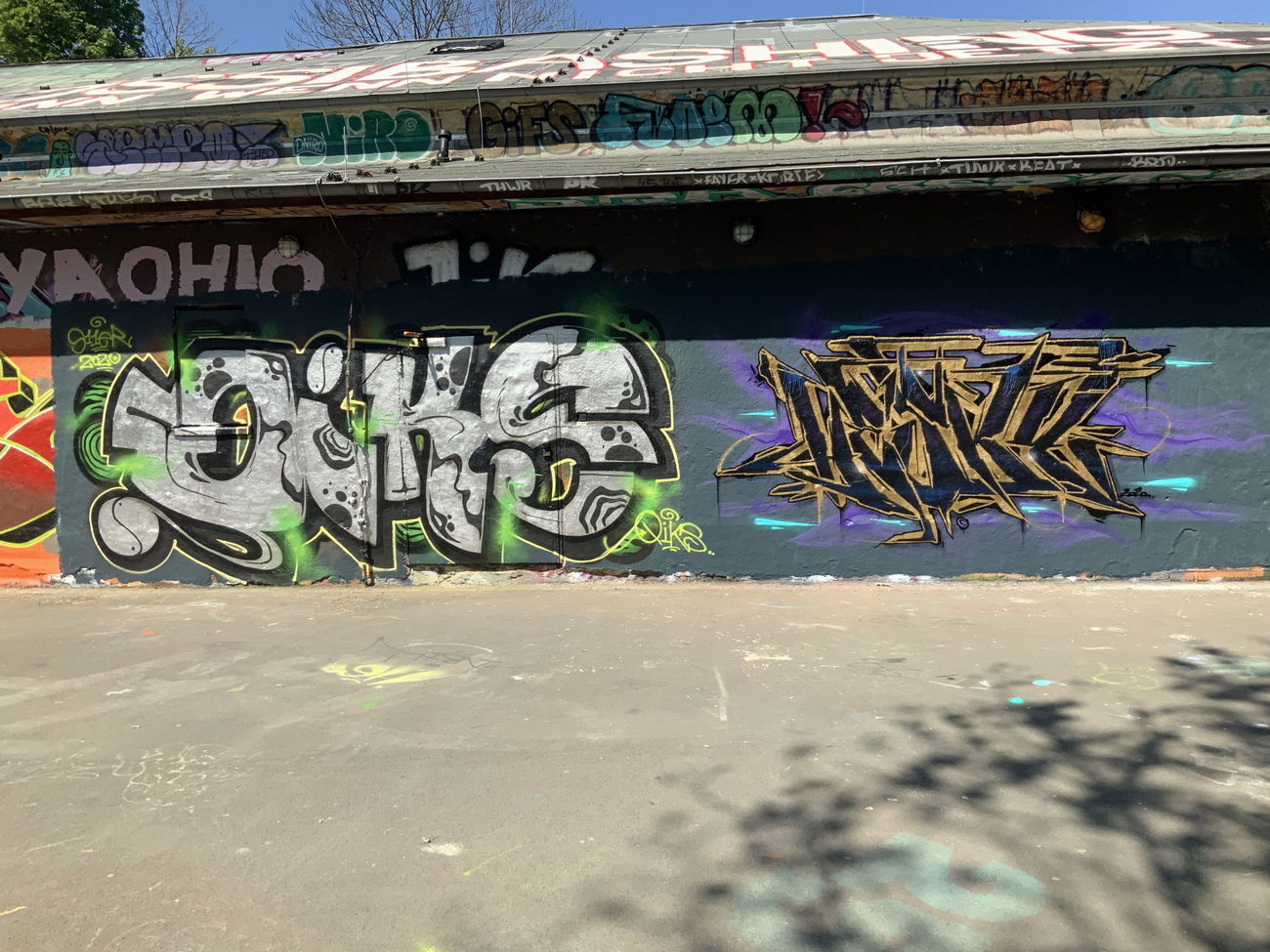 Graffiti Wall - Photo by Hesky