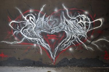 Graffiti Wall - Photo by Hesky