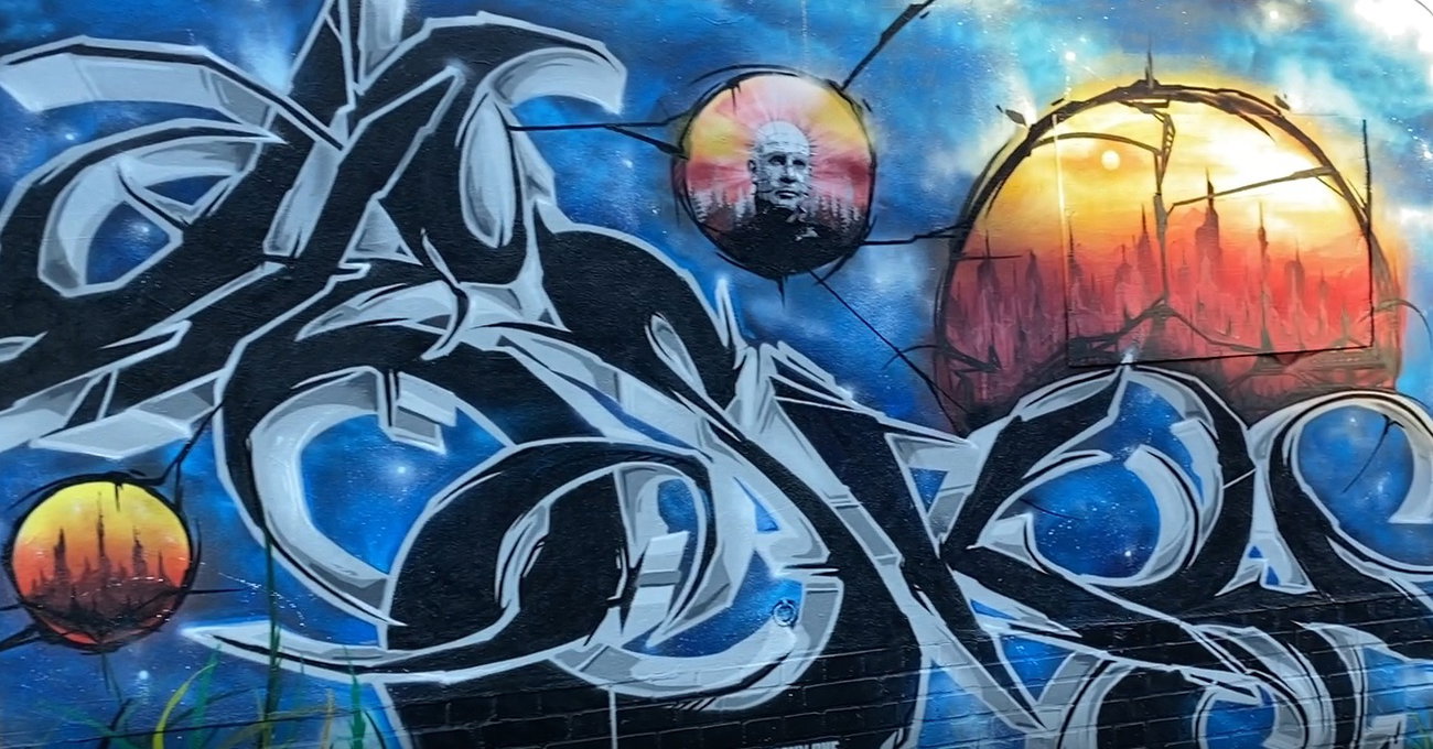 Graffiti Wall - Photo by Hesky