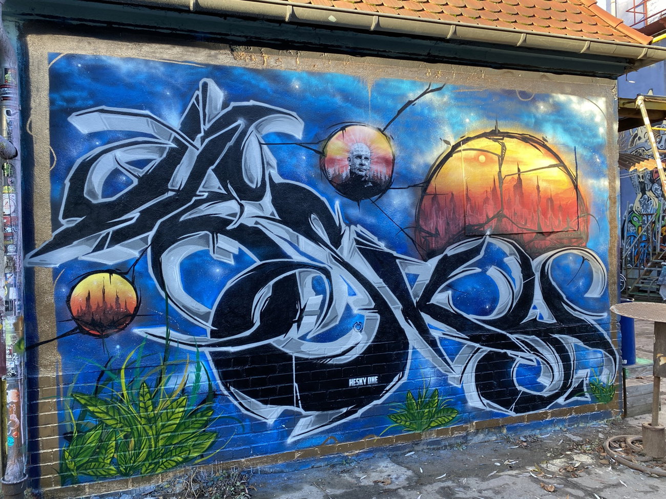 Graffiti Wall - Photo by Hesky