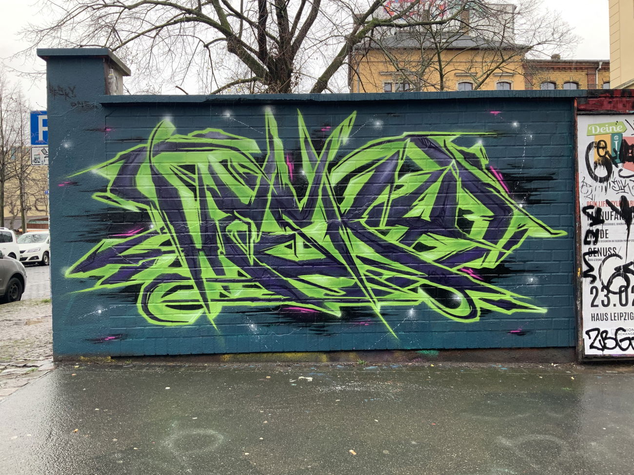 Graffiti Wall - Photo by Hesky