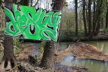Graffiti Wall - Photo by Hesky