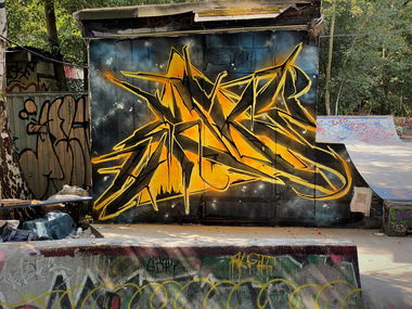 Graffiti Wall - Photo by Hesky