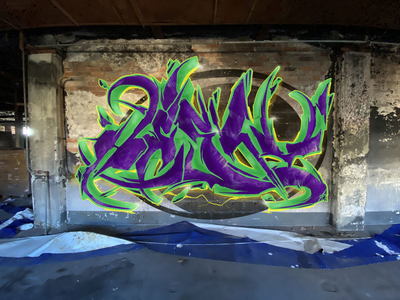 Graffiti Wall - Photo by Hesky