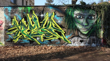 Graffiti Wall - Photo by Hesky