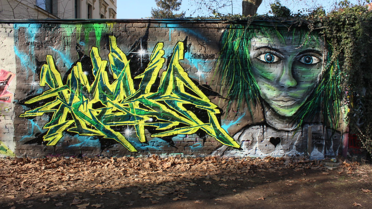 Graffiti Wall - Photo by Hesky