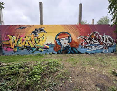 Graffiti Wall - Photo by Hesky