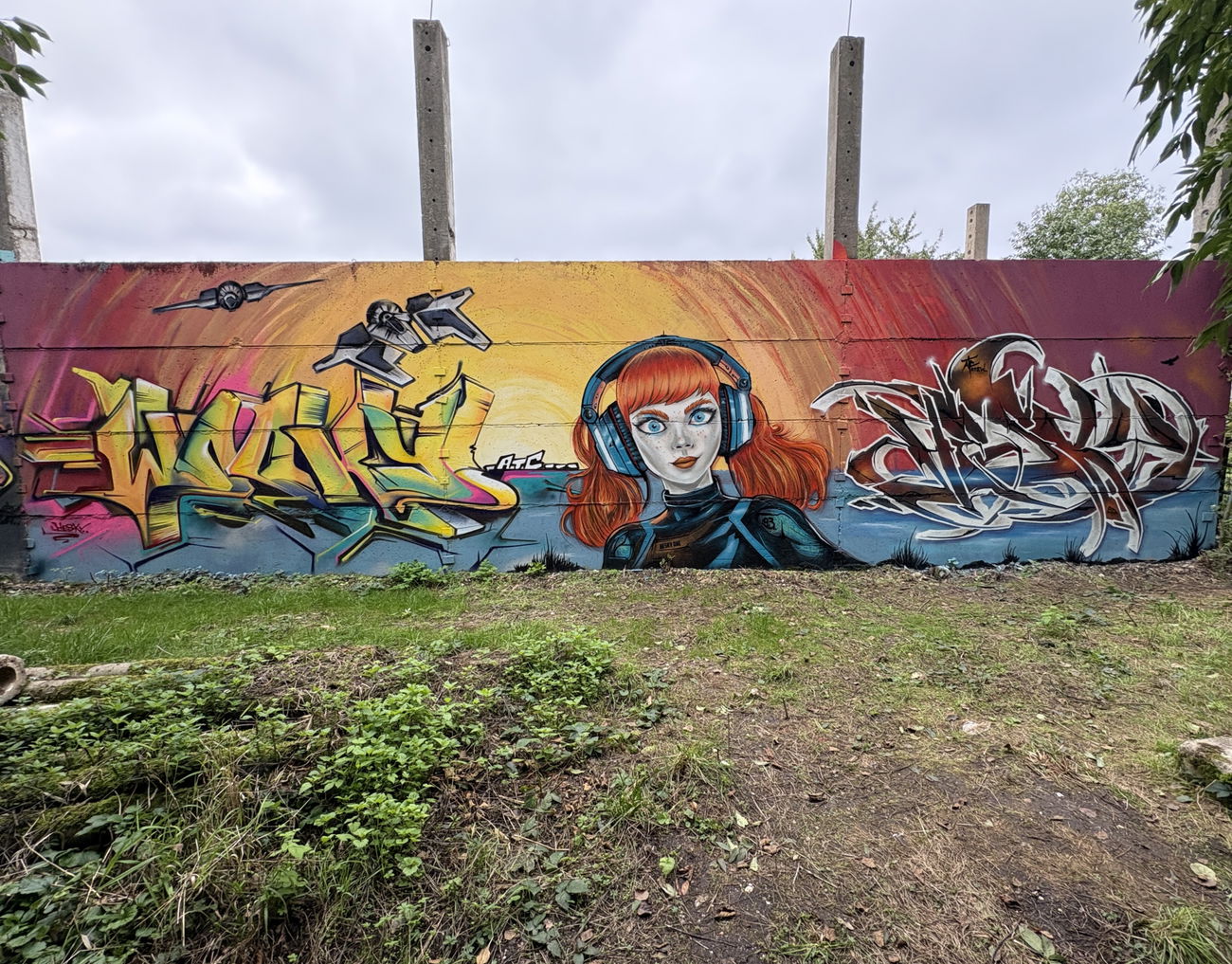 Graffiti Wall - Photo by Hesky