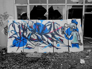 Graffiti Wall - Photo by Hesky