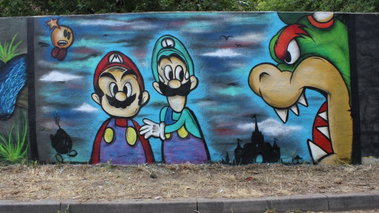 Graffiti Wall - Photo by Hesky