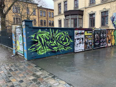 Graffiti Wall - Photo by Hesky