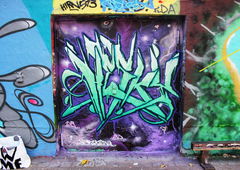 Graffiti Wall - Photo by Hesky