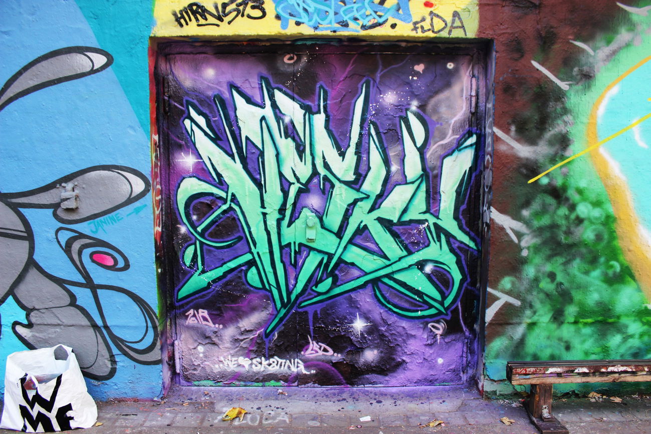 Graffiti Wall - Photo by Hesky