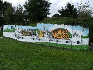 Graffiti Wall - Photo by Hesky