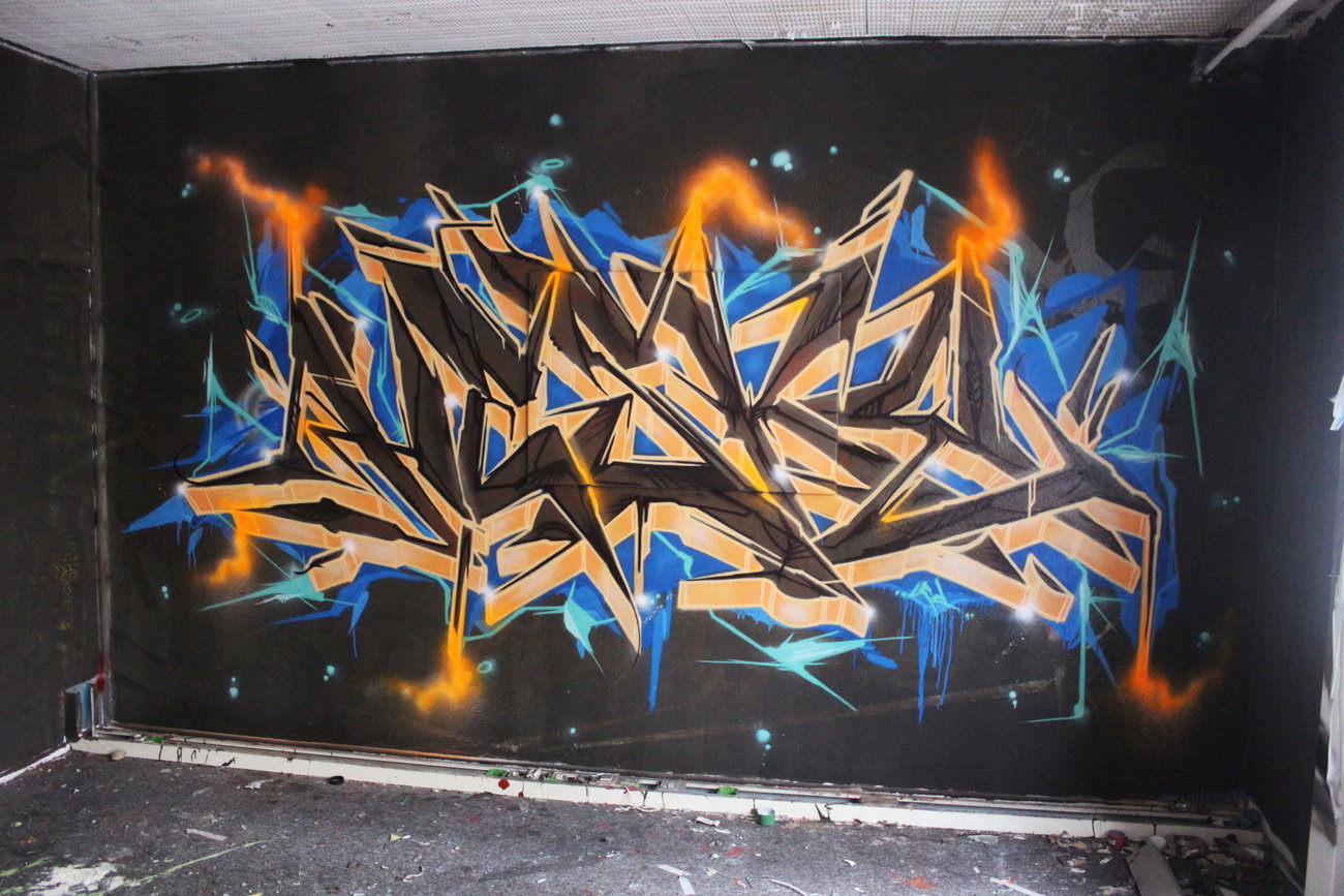 Graffiti Wall - Photo by Hesky