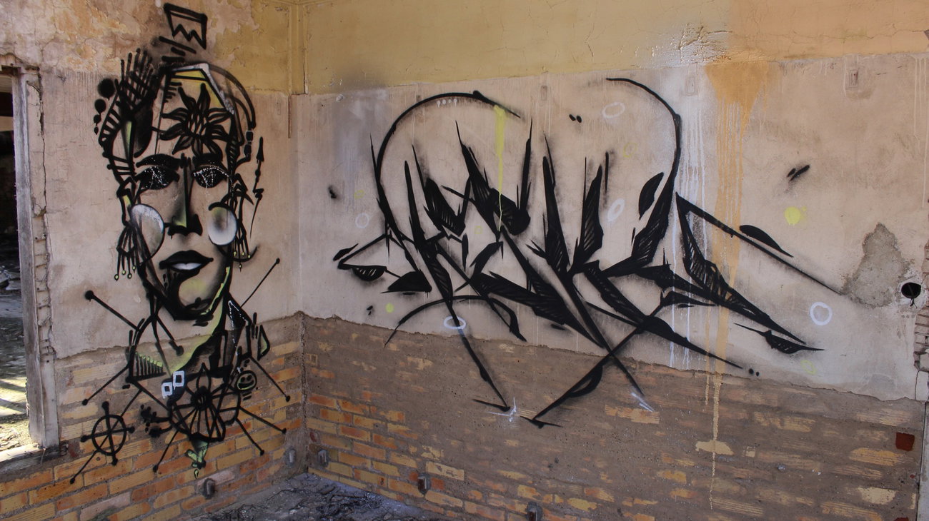 Graffiti Wall - Photo by Hesky