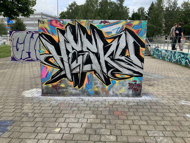 Graffiti Wall - Photo by Hesky