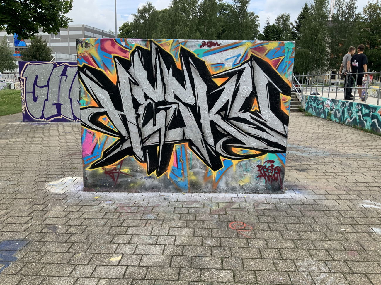 Graffiti Wall - Photo by Hesky