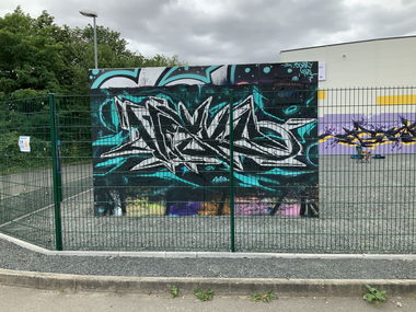 Graffiti Wall - Photo by Hesky