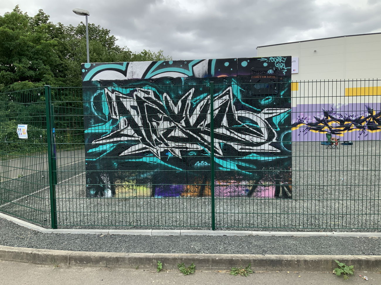 Graffiti Wall - Photo by Hesky