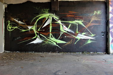 Graffiti Wall - Photo by Hesky