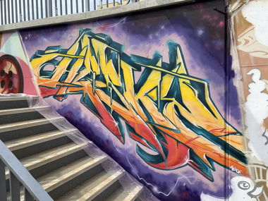 Graffiti Wall - Photo by Hesky