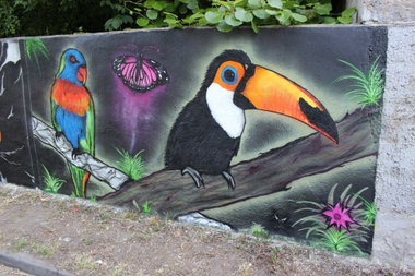 Graffiti Wall - Photo by Hesky