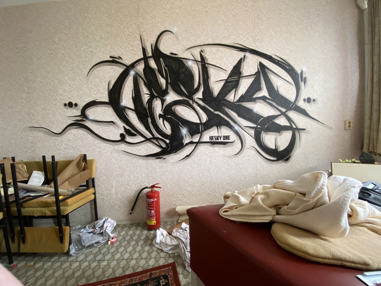 Graffiti Wall - Photo by Hesky