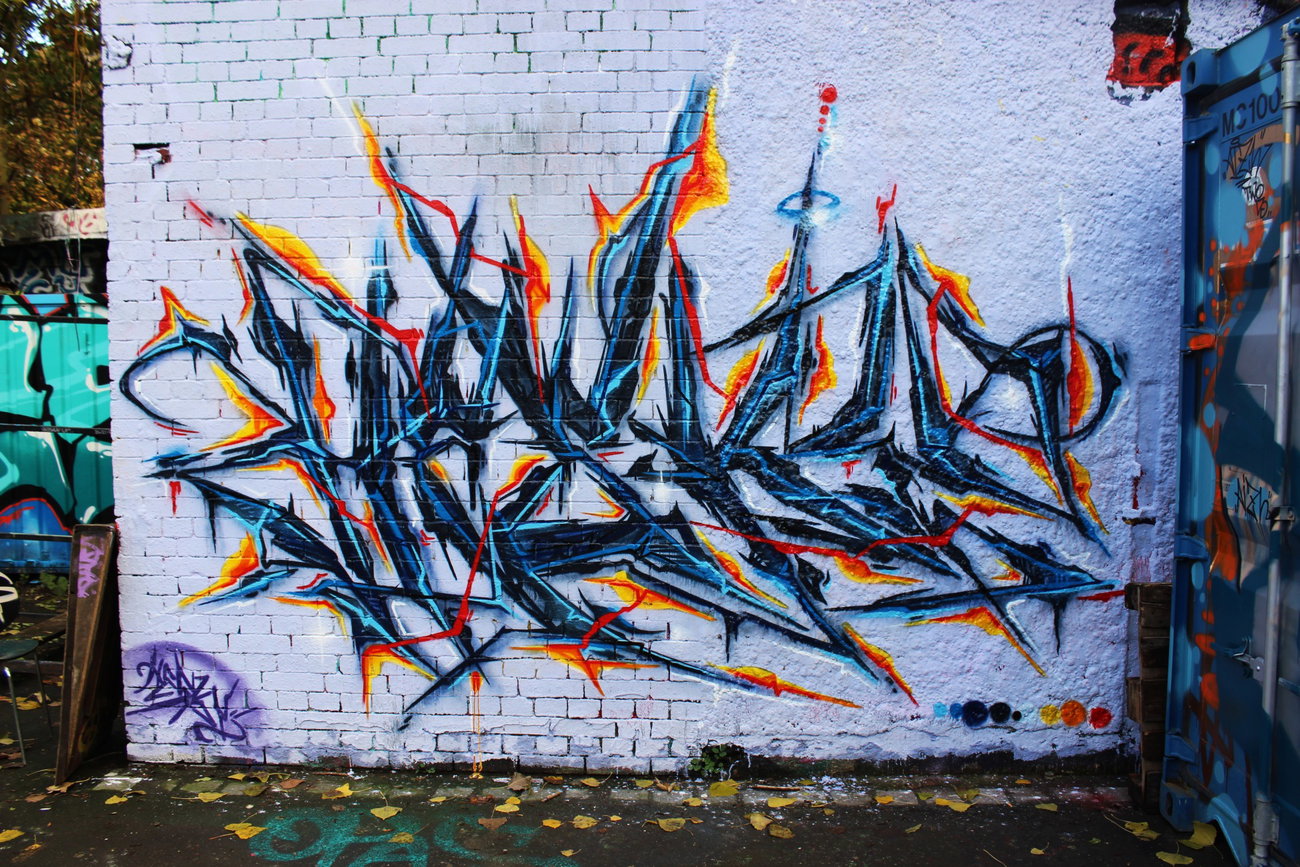 Graffiti Wall - Photo by Hesky
