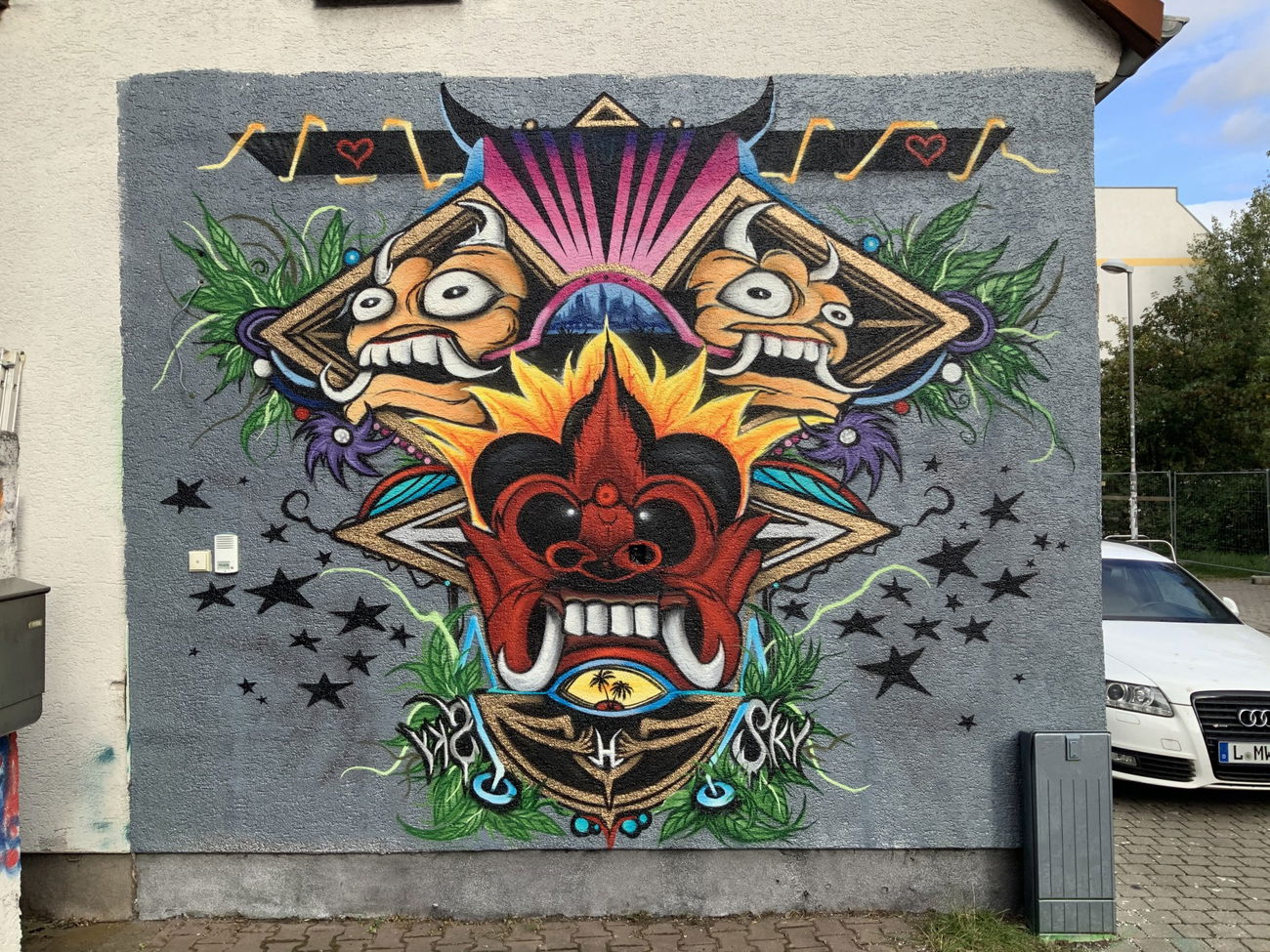 Graffiti Wall - Photo by Hesky