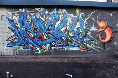 Graffiti Wall - Photo by Hesky