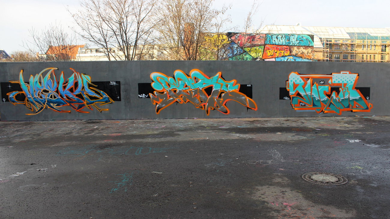 Graffiti Wall - Photo by Hesky