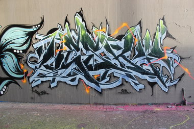 Graffiti Wall - Photo by Hesky