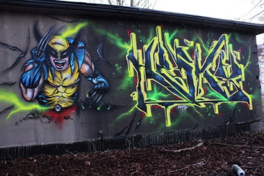 Graffiti Wall - Photo by Hesky