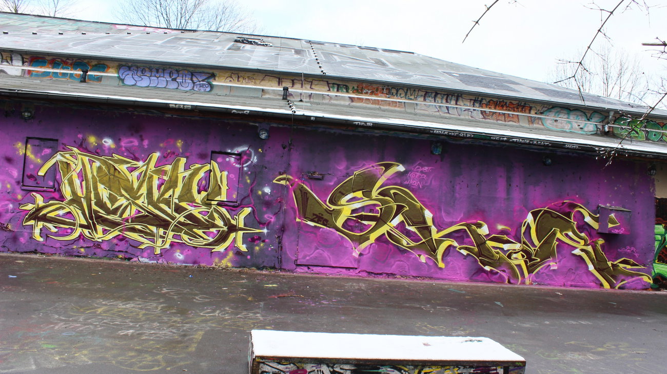 Graffiti Wall - Photo by Hesky