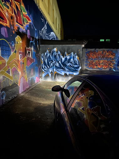 Graffiti Wall - Photo by Hesky