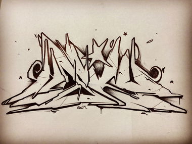 Graffiti Wall - Photo by Hesky