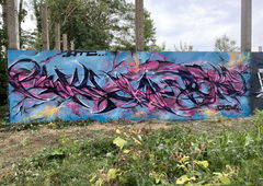 Graffiti Wall - Photo by Hesky